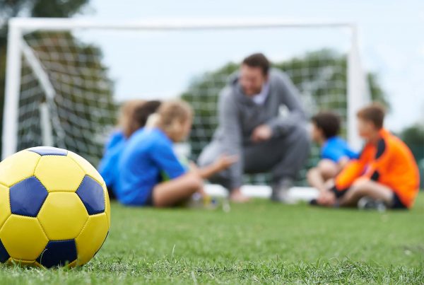 In image of children being coached at football as part of the Kick London Sports Programme, a charity supported by the Ellis Campbell Foundation, helping disadvantaged young people in Hampshire, London and Perthshire