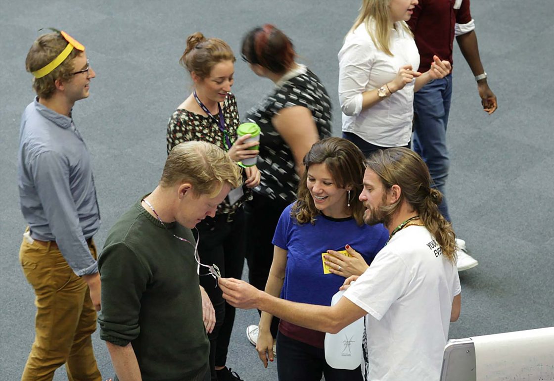 An image of a group of young people participating in the PYE Global Creative Learning Initiative, a charity supported by the Ellis Campbell Foundation, helping disadvantaged young people in Hampshire, London and Perthshire