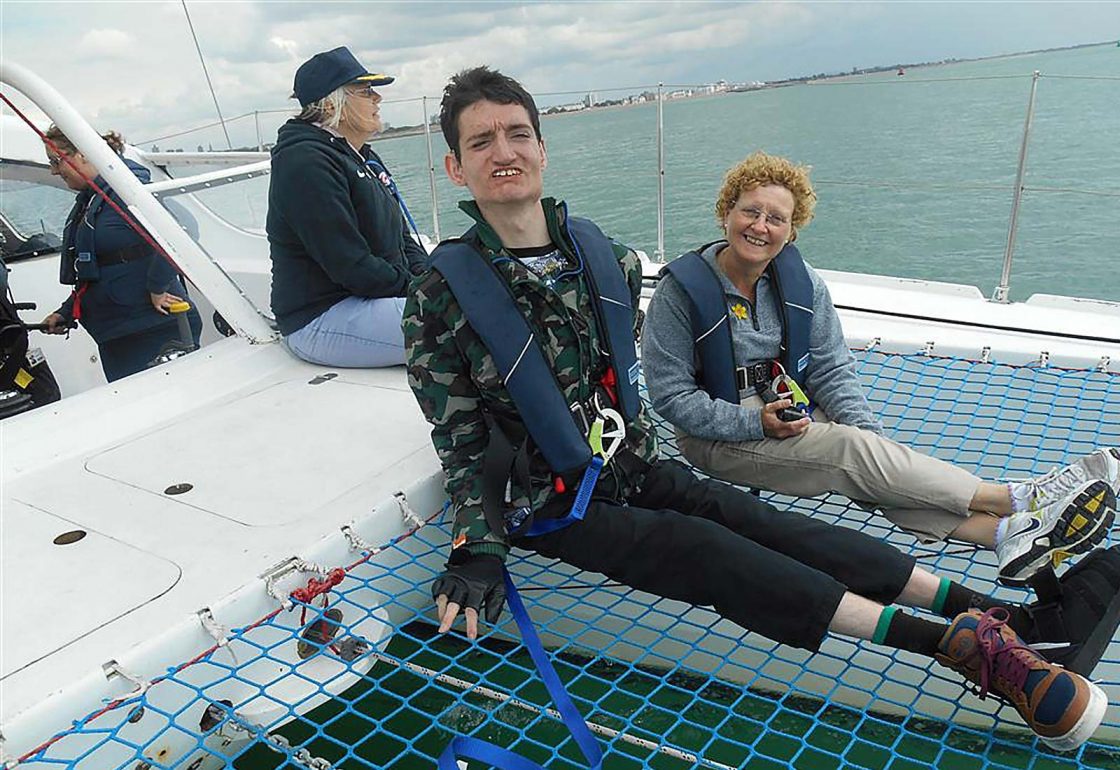 An image of High sailing with the Treloar Trust Campbell Sports fund, a charity supported by the Ellis Campbell Foundation, helping disadvantaged young people in Hampshire, London and Perthshire