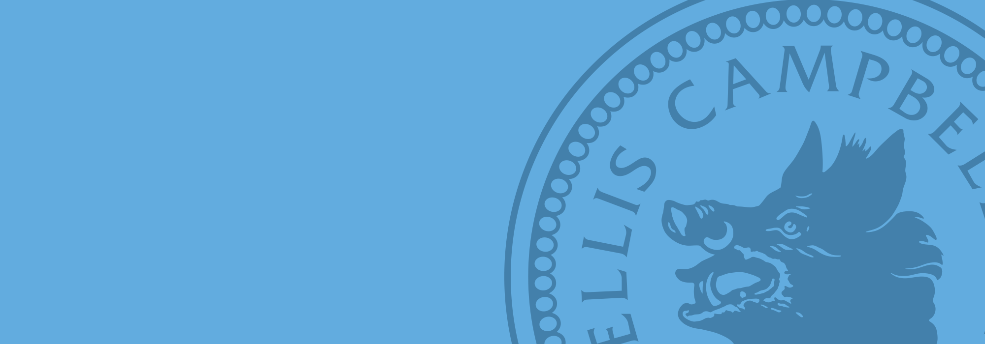An image of the Ellis Campbell Foundation page banner