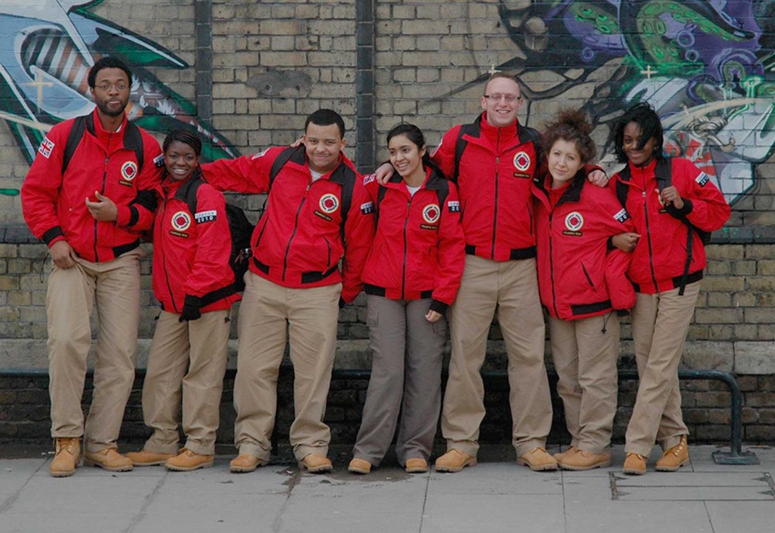 Ellis Campbell Foundation City Year UK Training Programme Grant Standing Volunteers