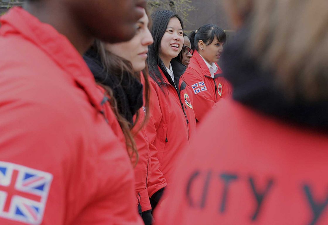 Ellis Campbell Foundation City Year UK Training Programme Grant volunteers