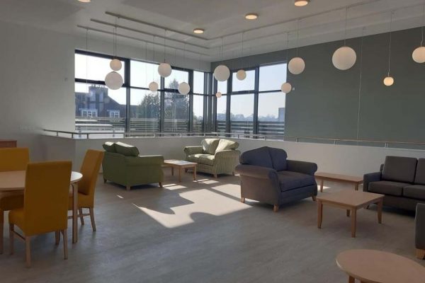 The Countess Of Brecknock lounge area - Covid-19 Funding by The Ellis Campbell Foundation